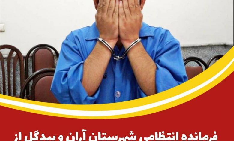 فرمانده انتظامي شهرستان آران وبیدگل از دستگیری سارق منازل خبر داد.
